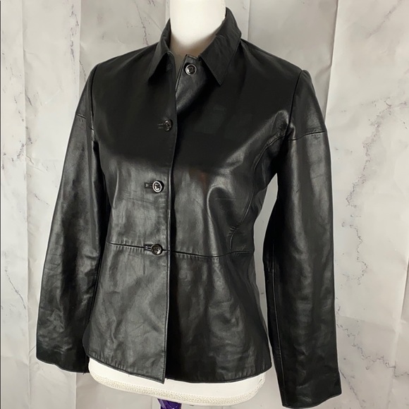 Banana Republic Butter Soft Leather Jacket XS - Picture 2 of 12